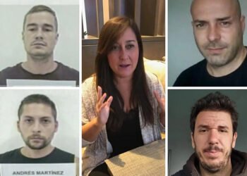 Llegaron a Madrid los cinco presos españoles liberados en Venezuela