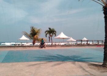 Temporadistas se ausentaron de los balnearios en Lechería este sábado