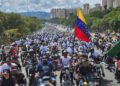 Transportistas chavistas salieron en caravana por Caracas para pedir la libertad de Maduro