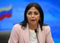 Delcy Rodríguez exige prueba de vida de Niclás Maduro y Cilia Flores
