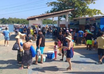 Embarcaderos lucieron concurridos este 1ero de enero (+Video)