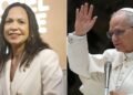 El papa León XIV recibe a María Corina Machado