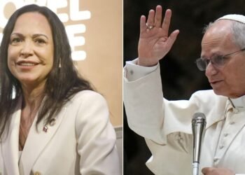 El papa León XIV recibe a María Corina Machado