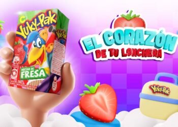 El corazón de la lonchera tendrá sabor  a fresa con Yuky-Pak