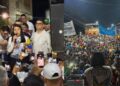Multitudinaria caravana en Portuguesa recibió a María Oropeza tras su excarcelación