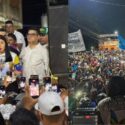 Multitudinaria caravana en Portuguesa recibió a María Oropeza tras su excarcelación