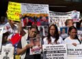 Estudiantes y familiares protestan en reclamo de la libertad de presos políticos