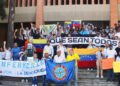 En la UDO se unieron a las manifestaciones en el Día de la Juventud
