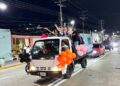 Realizaron caravana oficial de las candidatas al Reinado de Carnaval Guanta 2026