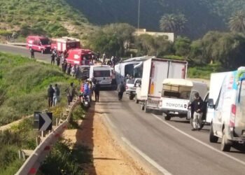 Al menos cuatro policías muertos y 26 heridos en un accidente de tráfico en Marruecos