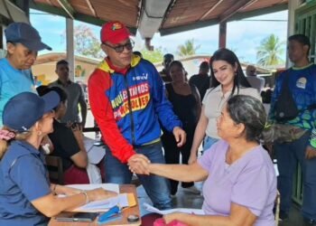 Unos mil habitantes de El Morro en Arismendi fueron atendidos en una jornada de atención integral