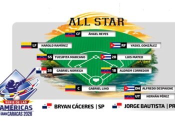 Definieron el Equipo Todos Estrellas de la Serie De Las Américas Gran Caracas 2026