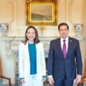 María Corina Machado calificó de "excelente" su reunión con Marco Rubio
