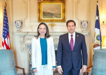 María Corina Machado calificó de "excelente" su reunión con Marco Rubio