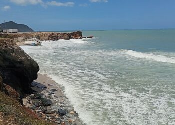 PC Bermúdez monitorea condiciones del mar ante mar de fondo en las costas del Oriente