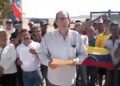 Jubilados de las salinas tomaron las puertas de la Unidad I de la procesadora en la población de Araya