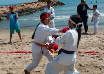 Celebraron Campeonato de Karate Do Tradicional en Playa Cangrejo