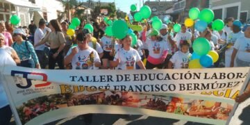 Niños y jóvenes con Síndrome de Down de Carúpano celebraron su día con una marcha