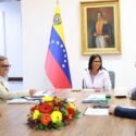 Delcy Rodríguez evalúa planes para mejorar la distribución de agua potable en Venezuela