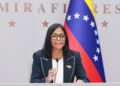 EE. UU. retira a Delcy Rodríguez de la lista de sancionados de la OFAC