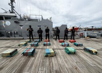 Decomisan 450 paquetes de cocaína y capturan a cuatro venezolanos en República Dominicana