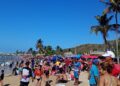 Carúpano mostró presencia masiva de temporadistas en sus dos principales playas 