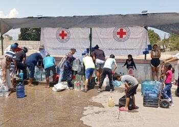 Cruz Roja de Cumaná reanudó abastecimiento de agua luego de una breve paralización del servicio
