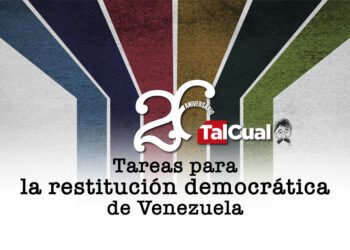 TalCual presenta su especial “26 tareas para la restitución democrática de Venezuela” en su aniversario número 26