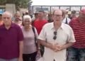 Jubilados de las salinas de Araya retomaron portón de de la empresa en Cruz Salmerón