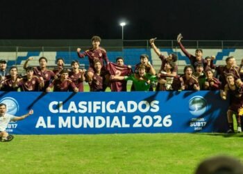 Venezuela sella su boleto al Mundial Sub 17 tras vencer a Bolivia en Paraguay