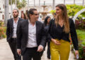 Camilla Fabri va de «vuelta a su patria»: salió de Venezuela con hijos de Alex Saab