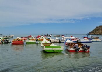Pescadores de La Esmeralda cerraron la troncal 9 para exigir permisos de trabajo