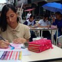 El Ateneo de Carúpano realizó su jornada de dibujo al aire libre “Los jóvenes toman la plaza”