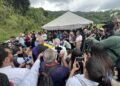 Familiares, amigos y activistas pidieron justicia para Carmen Navas y su hijo Víctor Quero / X / @clippve