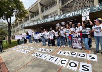 Estudiantes de la UCV dan ultimátum de 15 días para atender situación de presos políticos
