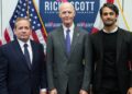 Juan Pablo Guanipa se reunió con el senador Rick Scott: Reafirmó su apoyo a presos políticos y la democracia en Venezuela