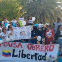 Realizaron protesta para exigir la liberación de petroleros detenidos de Anzoátegui