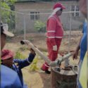 Activan pozo de agua en el callejón Freites de Santa Ana