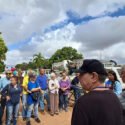 Ciudadanos de El Tigre protestan en Hidroven para exigir agua