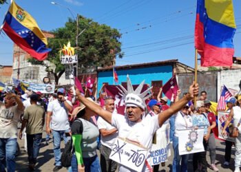 Carúpano | Gremios y sindicatos marcharon en rechazo a los anuncios laborales del gobierno