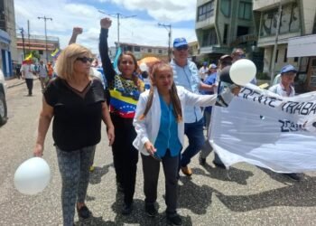 Liderazgo femenino encabeza movilizaciones en ocho municipios de Anzoátegui y exigen salarios dignos