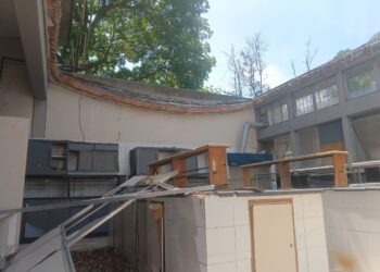 Sintraudo solicita a gobernación que agilice construcción de techo nuevo en laboratorio de Ingeniería Química