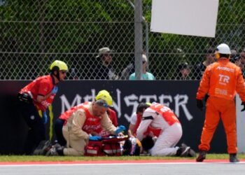 Álex Márquez sufre un grave accidente en Montmeló tras un domingo de máxima tensión