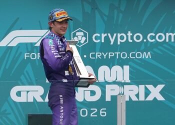 Antonelli fortalece liderato al lograr en Miami su tercer triunfo seguido