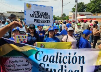 Coalición Sindical en Anzoátegui: "Tenemos que seguir en la calle"