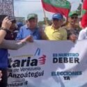 PUD en Anzoátegui apoyó a los trabajadores durante la protesta del 1 de mayo