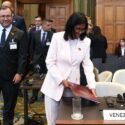 Delcy Rodríguez denuncia intento de borrar la historia y símbolos venezolanos