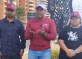 Dirigente de ABP Sotillo visitó la escultura de César Pereira en Urbaneja