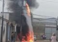 Explotó un transformador en el sector Lago Mar de Barcelona