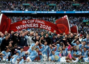 Manchester City venció 1-0 al Chelsea y levantó la Copa FA en Inglaterra